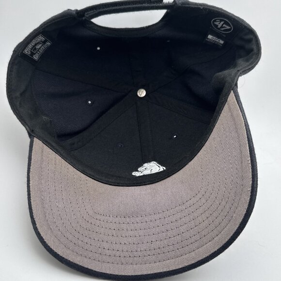 Chicago Cubs Dad Cap Hat 1914 Logo Cooperstown Collection Navy - Picture 4 of 6